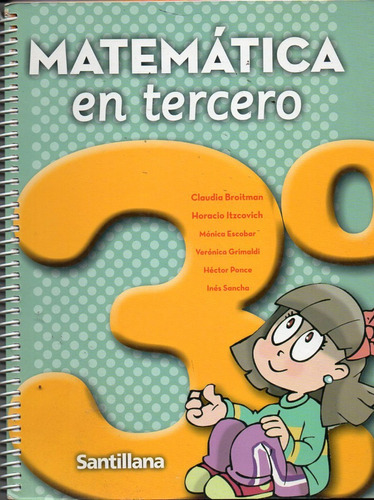 Matemática En Tercero - Ed. Santillana