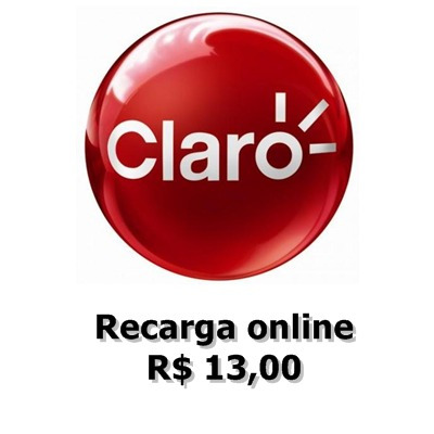 Recarga Celular Claro Crédito Online Claro R$ 13,00  #jsx5