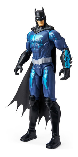 Batman Figura Batman Bat Tech Traje Azul / 30cm Dc Comics 