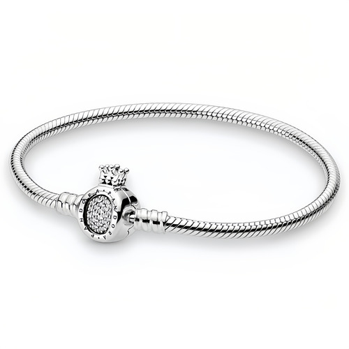 Pulsera Brazalete Pandora Original Cadena Corona O + Regalo