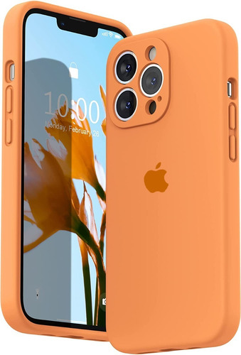 Case Funda iPhone 13 Pro Max Silicone Camara Protector 