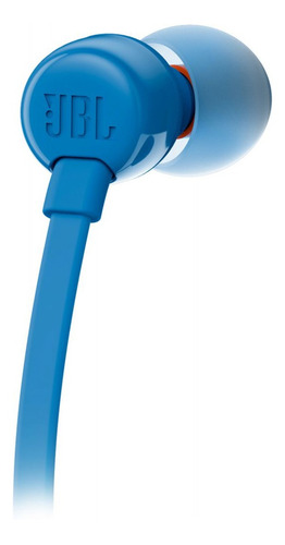 Imagen 4 de 4 de Auriculares in-ear JBL Tune 110 JBLT110 x 1 unidades blue