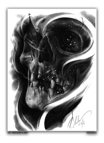 Libro Calaveras V3 Bocetos De Tatuajes Y + - Tattoo