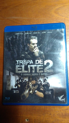 Dvd + Bluray Tropa De Elite 1 E 2 Inimigo Agora É Outro B1