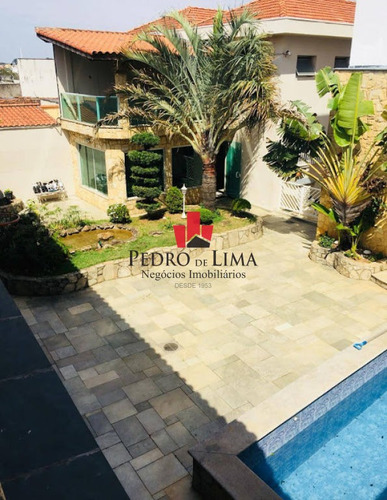Imagem 3 de 15 de Sobrado Com 440 M², Piscina, 3 Suítes, 7 Vagas De Vila Carrão - Sp. - Tp15156