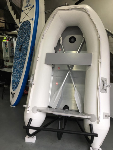 Imagen 7 de 15 de Bote Inflable Coral Sea Hifei Hsd 230 Aluminio 4hp Apnautica