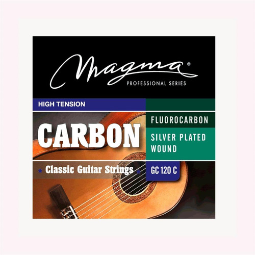 Encordado Guitarra Clásica Carbon Alta Tensión Magma Gc120c