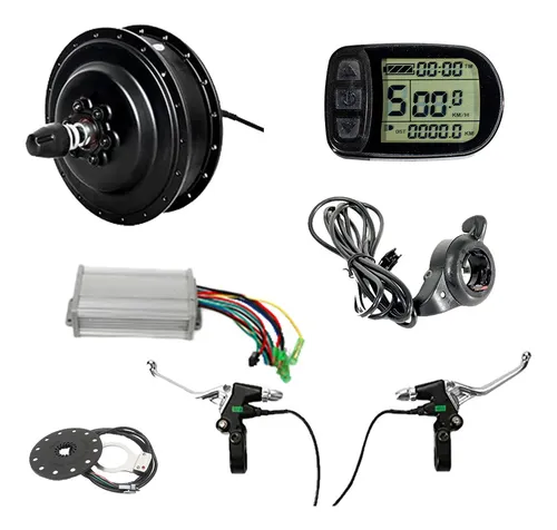 Kit eBike 36V 500W 48V 750W 1000W 1500W delantero trasero e-Rueda de  bicicleta de Motor