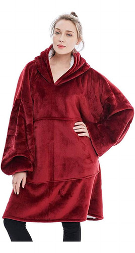 Hermoso Poleron Cherpa Reversible 2 En 1 Para Hombre Y Mujer