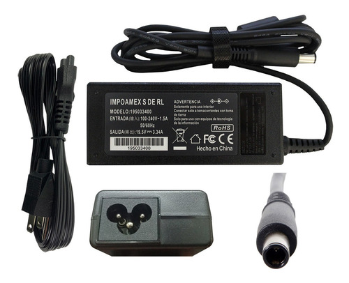 Cargador Para Dell Inspiron 14r-n4110 T510403tw Pa12 19.5v 3