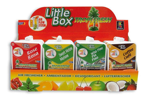 Perfumadores Little Box Tropi Fresh 24 Unidades