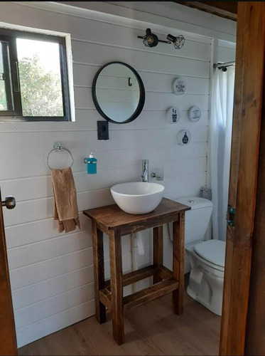 Cabaña En Alquiler Villa Serrana, Piscina Climatizada, Estufa A Leña, Wifi