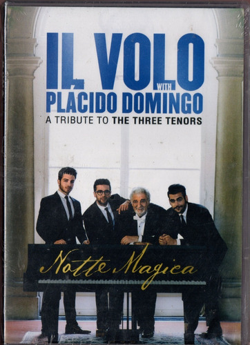 Dvd Il Volo With Placido Domingo Notte Magica