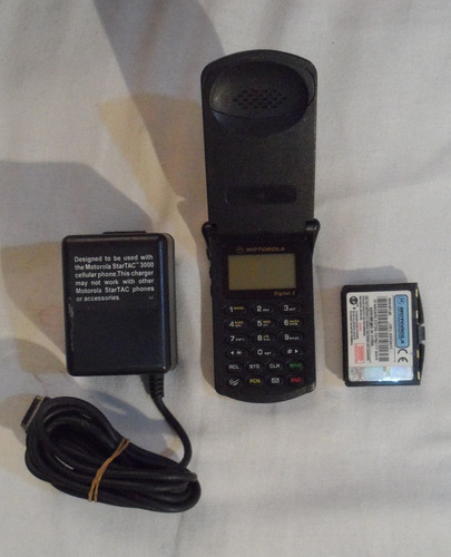 Motorola Startac St7797 Eliminador Bateria Todo Original (Usado)