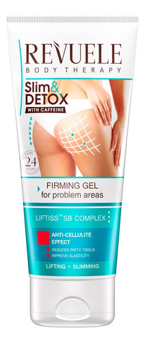  Slim Detox Cafeína Gel Reafirmante Firming Gel Problem Areas