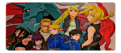 Mouse Pad Gamer Fullmetal Alchemist 70x30 Cm M04