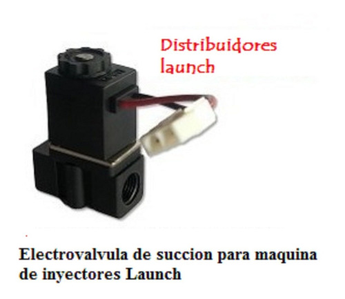 Electro Valvula Launch 110 Volt Maquina De Inyectores Tienda
