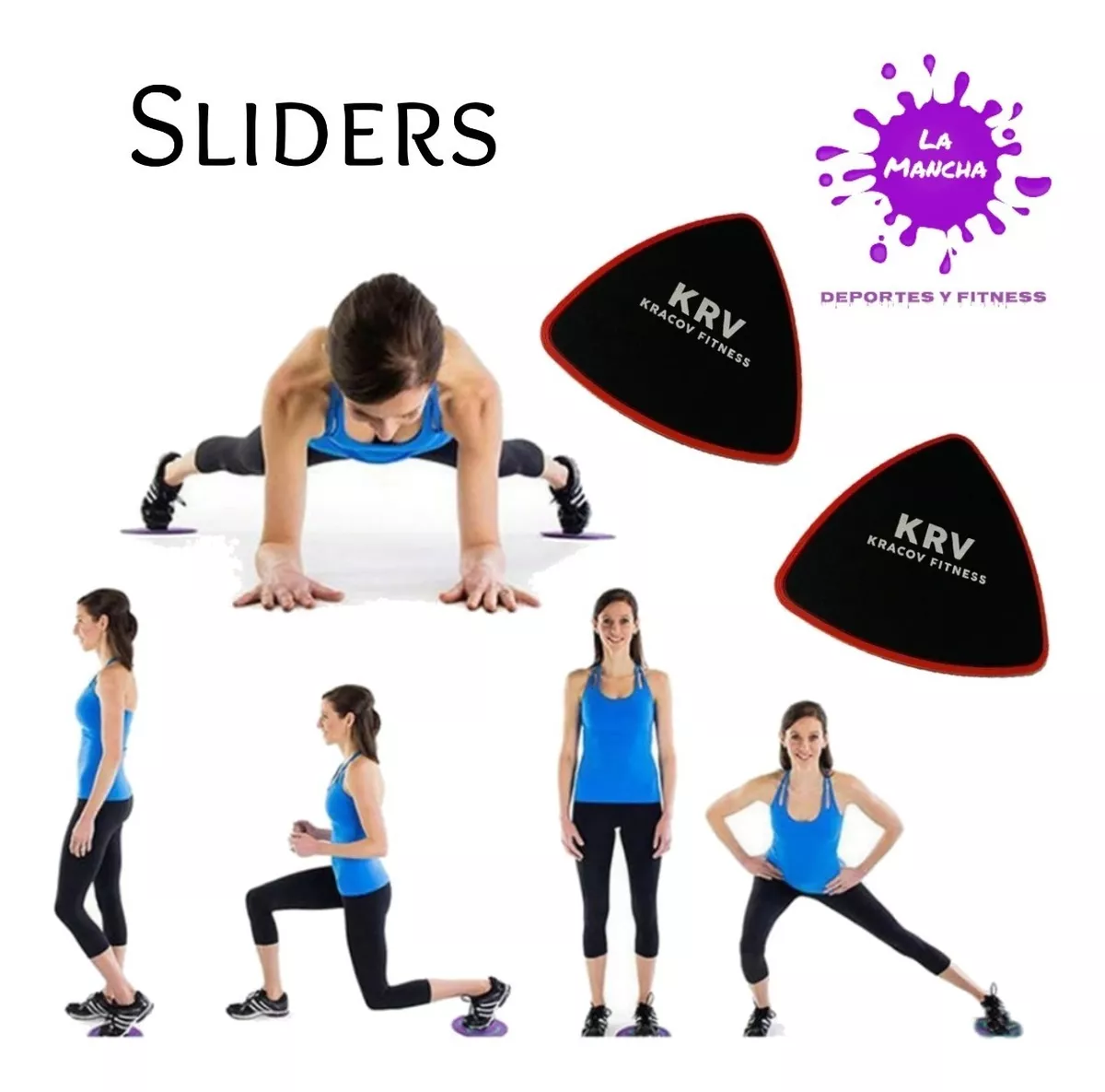 Core Sliders Fitness Entrenamiento