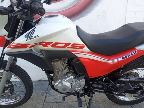 Imagem 4 de 9 de Honda Bros 160 Esdd 2019 Vermelha