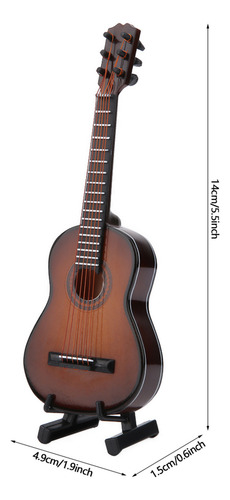 Adornos Musicales Con Pantalla De Madera En Miniatura, Model