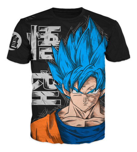 Camisetas De Dragon Ball Z Goku Vegeta Adultos Y Niños Ref13