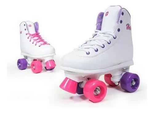 Patin Artistico Blanco Bota Talle 35 Ploppy 362734
