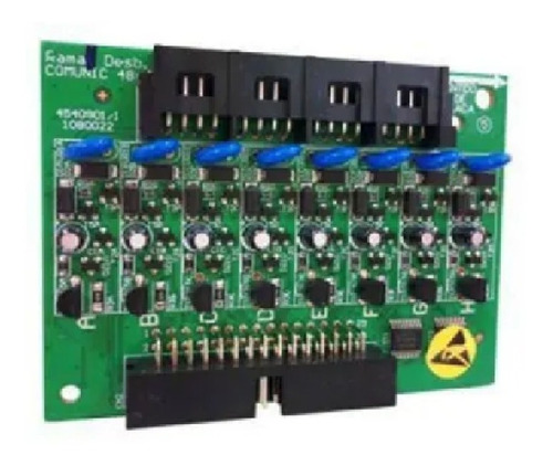 Imagem 1 de 1 de Placa 8 Ramais Desbalanceada Para Comunic 48 Intelbras