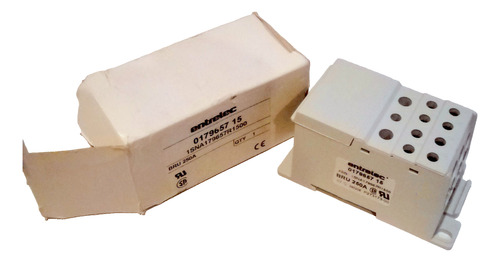 New Entrelec 1-pole Terminal Distribution Block 250a, Br Ccd
