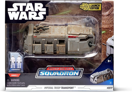 Star Wars Micro Galaxy Squadron: Transporte + Micro Figuras
