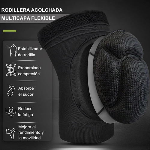 Rodilleras Deportivas, 2 Rodilleras Transpirable Para