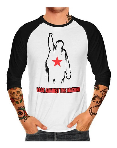  Playera Hombre Rage Against The Machine C-1