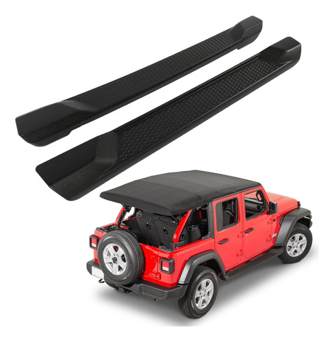 Nerf Bar - Estribo Lateral 2018-2023 Para Jeep Wrangler, Plá