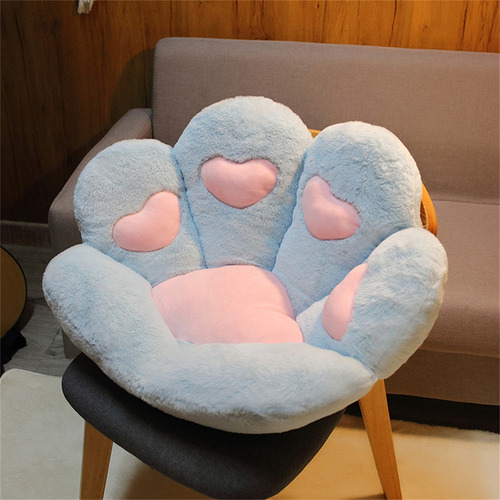 /silla Kawaii Con Cojín De Peluche Con Forma De Pata De Gato