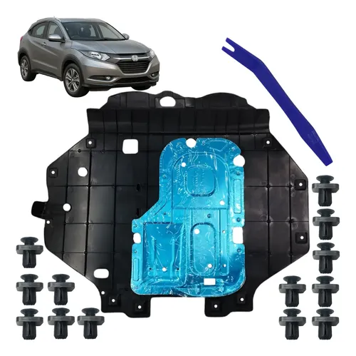 Protetor Carter Defletor Motor Hrv 2016 2017 2018 2019 2020