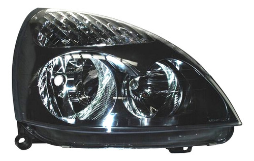 Faro Renault Clio Negro 2002 2004 2006 2008 2010