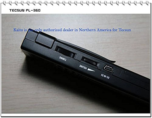 Imagen 5 de 6 de Radio Tecsun Pl-360 Pl 360 Onda Corta Am Fm §