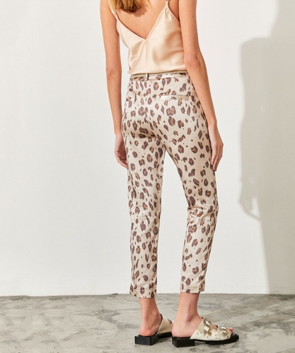 Pantalón Animal Print Kosiuko Pantalón Latte