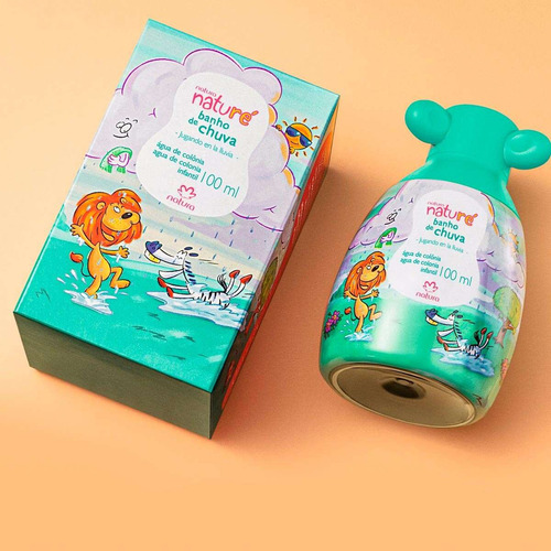 Natura Colônia Infantil Brincando De Chuva Naturé 100ml