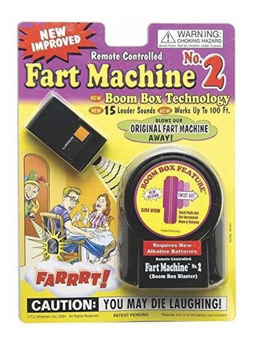 Arañas  T.j. Wisemen Remote Control Fart Machine No. 2 Funn