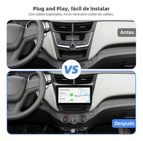 Estéreo 4+64g 4k Para Chevrolet Aveo 2018-2022 Wifi6 Rds Gps