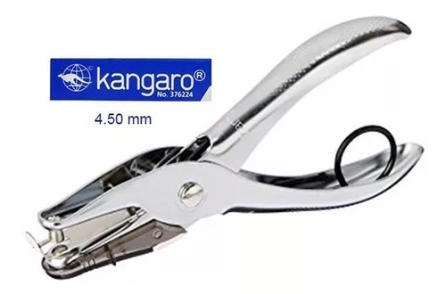 Perforadora 1 Agujero Pinza Recoge Papel Kangaro 4mm