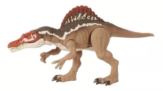 Figura de acción Jurassic World: Mundo Jurásico Spinosaurus HCG54 de Mattel Extreme Chompin'