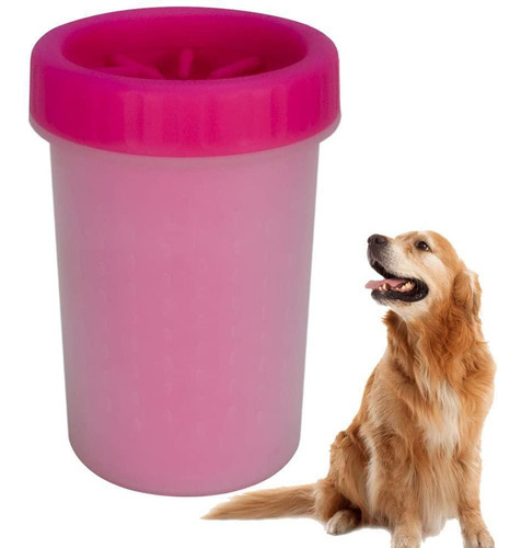 Lava Patas De Silicone Para Cães Pink G