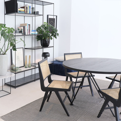 Silla Comedor Madera Pierre Negro Form