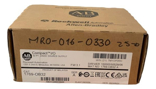 Allen Bradley 1769-ob32 Modulo De Salidad