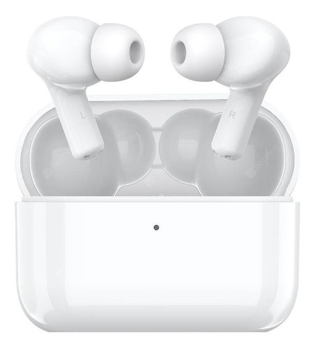 Imagen 1 de 12 de Audífonos in-ear inalámbricos Honor Choice CE79 blanco con luz LED