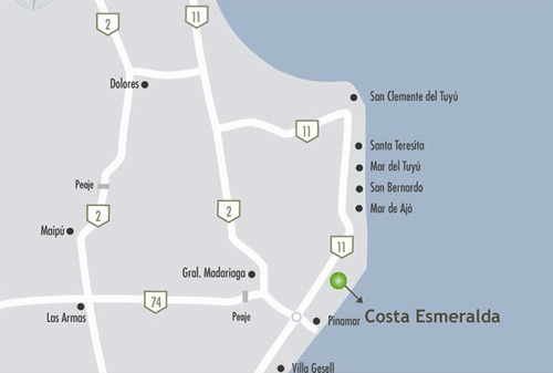Casa Venta Barrio Costa Esmeralda - Golf 2 - 3 Dormitorios - #id 11420