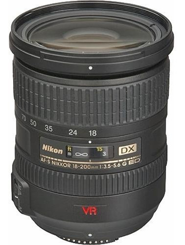 Nikon Af-s Dx Vr Zoom-nikkor 18-200mm F/3.5-5.6g If-ed Lente