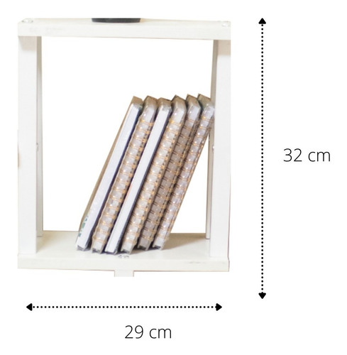 Imagen 4 de 10 de Estante Metálico Con Repisas De Madera Decorativo