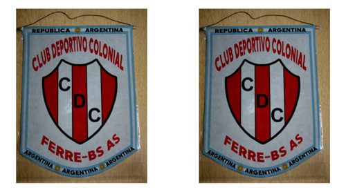 Banderin Grande 40cm Club Colonial Ferre